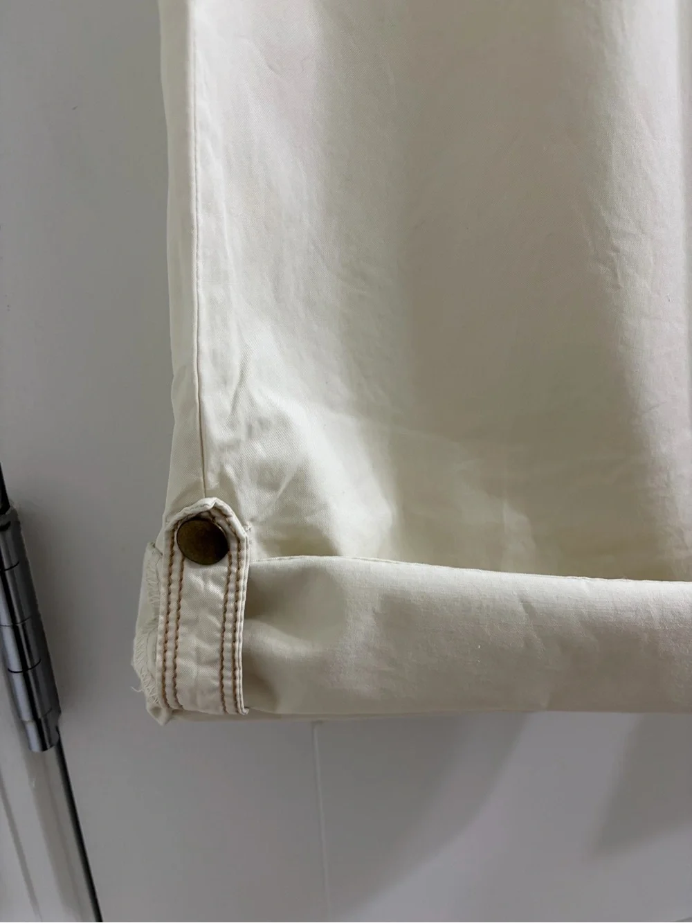 J. Crew Cream Chino City Fit Pants Cropped Vintage Y2K Size 12